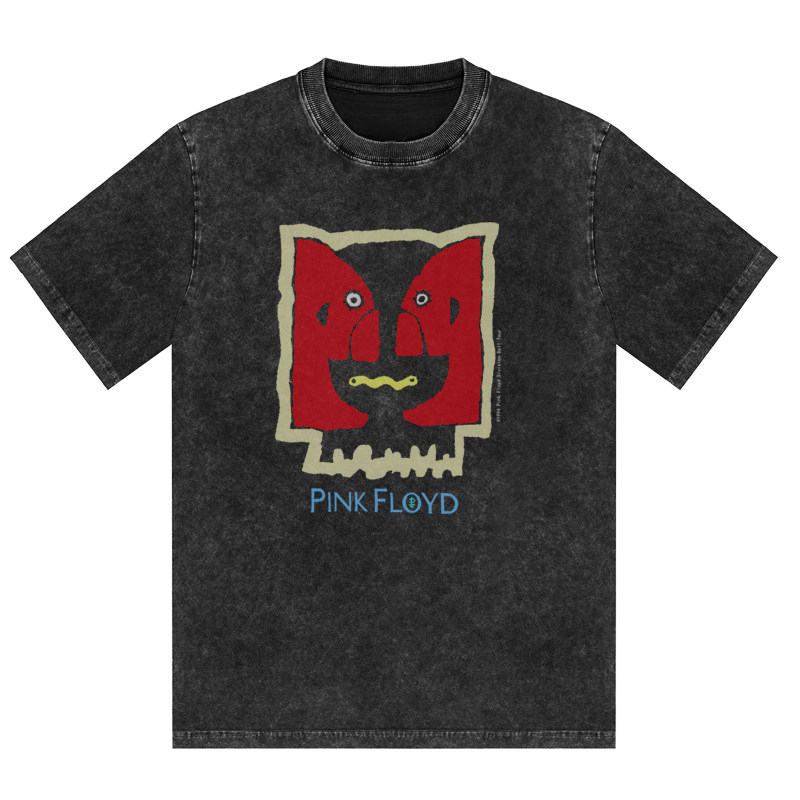 Streetwear Brand Vintage - T-shirt à manches courtes rétro rose
