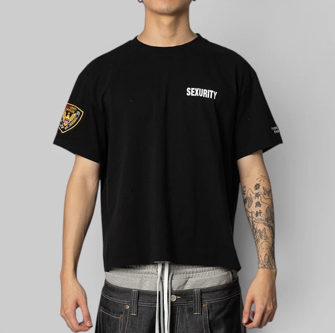 Streetwear Brand Vintage - T-shirt Homme Oversize Déchiré Marque Américaine